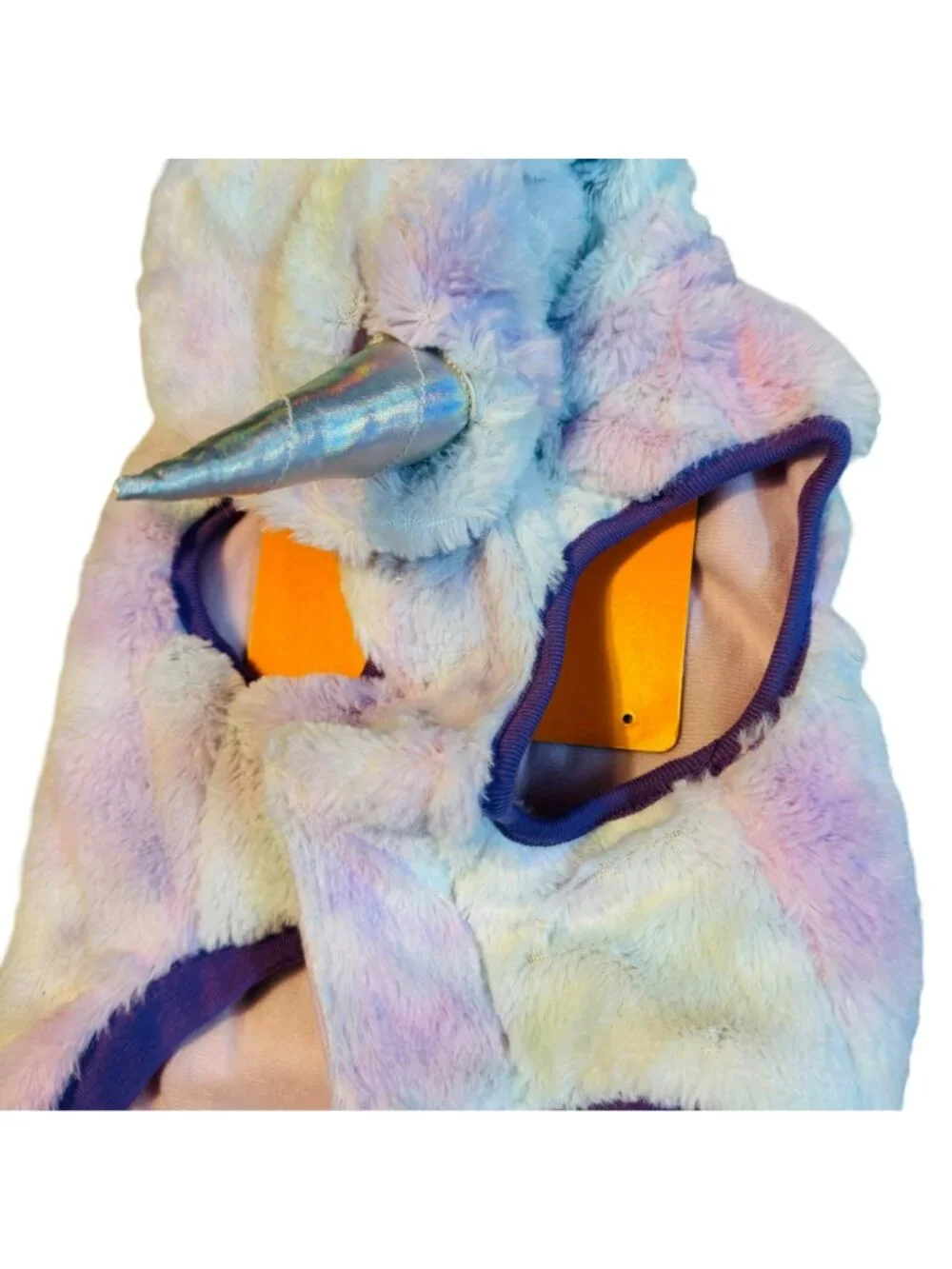 Unicorn Pet Dog and cat Halloween Costume Pj with Hoodie (M)